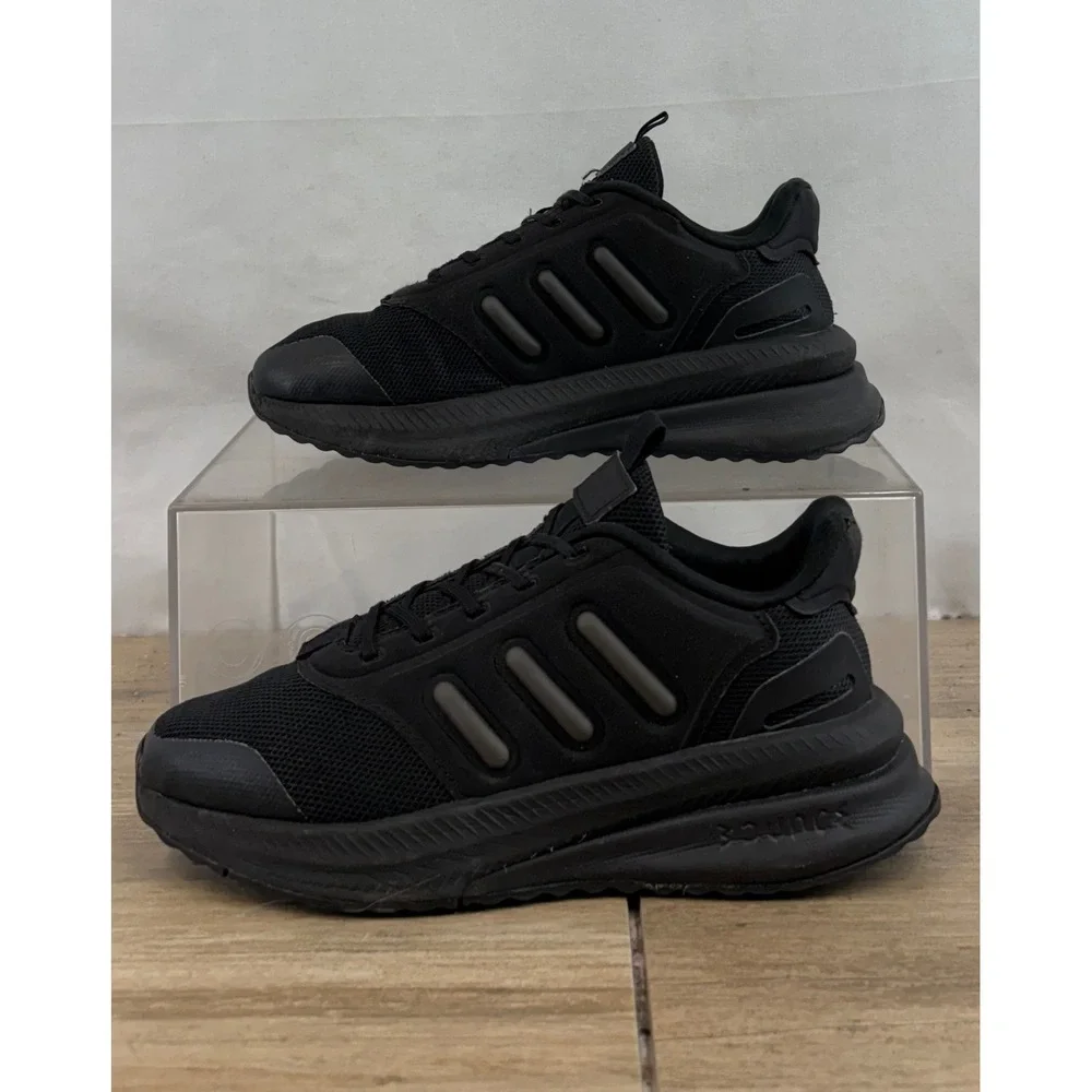 Adidas Bounce Mens Black Mesh Running Shoes Sneakers‎ Size 5.5 US